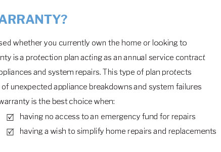 home warranty forest